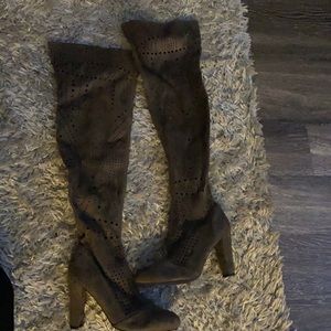 Thigh high boots! Size 9. Never worn.